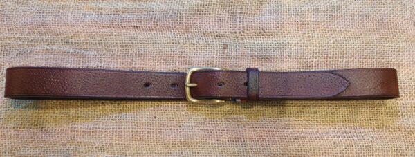 Ceinture Mixte sur mesure haut de gamme - Châtaigne - Image 3