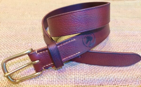 Ceinture Mixte sur mesure haut de gamme - Châtaigne - Image 4