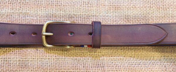 Ceinture Mixte sur mesure haut de gamme - Marron foncé - Image 2