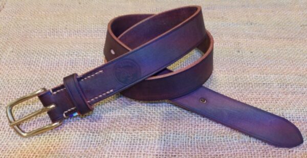 Ceinture Mixte sur mesure haut de gamme - Marron foncé - Image 4